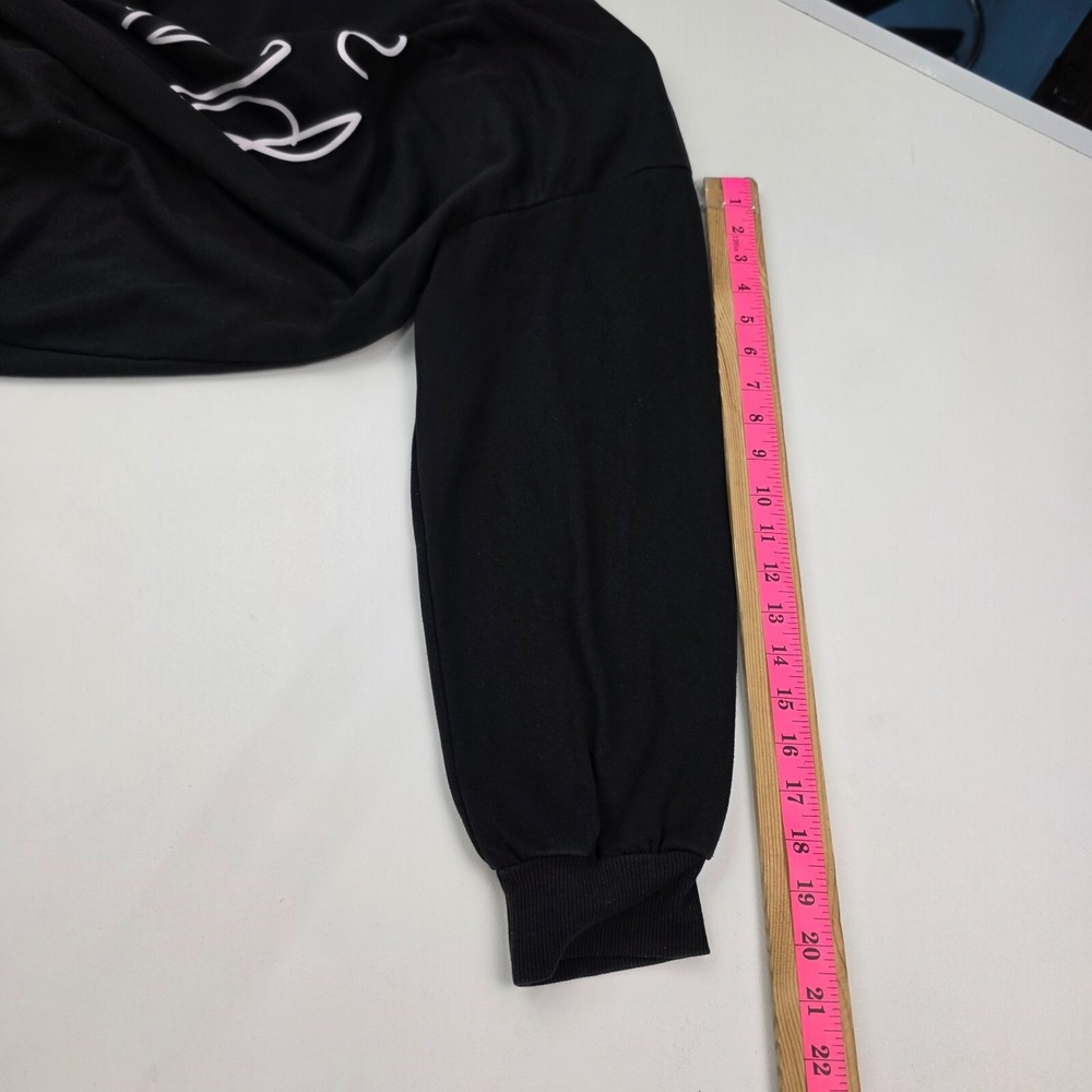 Be Kind Womens 1XL Black Graphic Sweatshirt Pullover Cozy Casual Crewneck - Picture 11 of 11